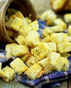 Сухарики с сыром