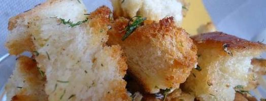 сухарики с зеленью. Шаг 4