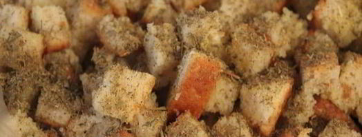 сухарики со вкусом курицы. Шаг 3