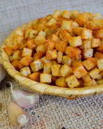 Сухарики в духовке из хлеба