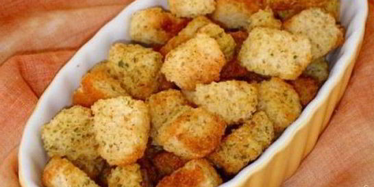 Сухарики в духовке