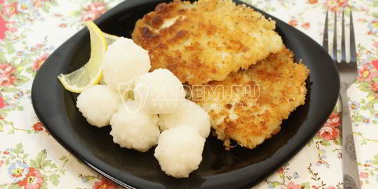 Тилапия в сухариках