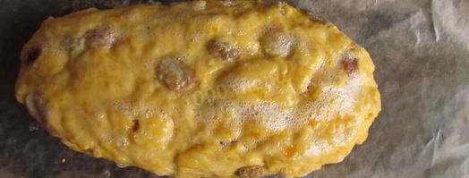 тыквенные сухарики с изюмом. Шаг 7