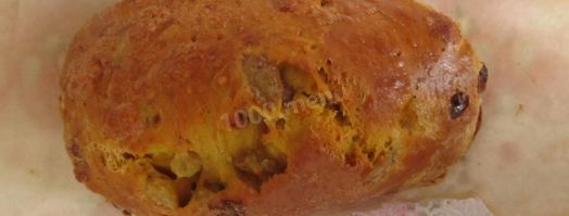 тыквенные сухарики с изюмом. Шаг 8