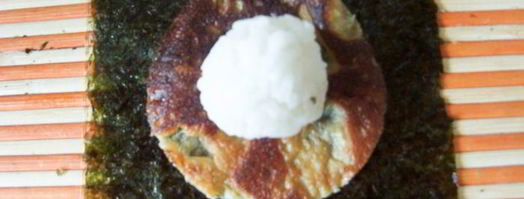 дзакуро-суши — японского омлета. Шаг 5