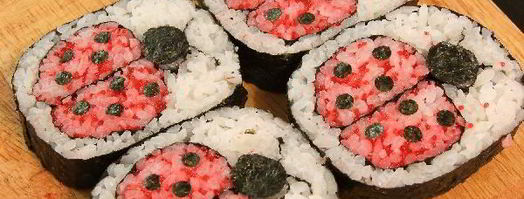 кадзари-суши божья коровка. Шаг 16