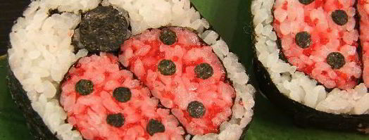 кадзари-суши божья коровка. Шаг 18