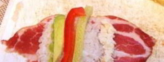 мясные суши. Шаг 5