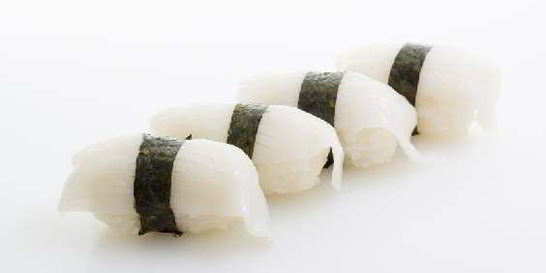 Нигири суши с кальмаром