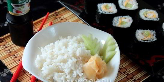 Рис для суши в мультиварке