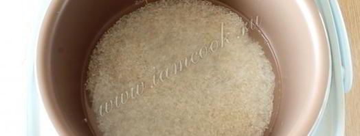 рис для суши в мультиварке. Шаг 5