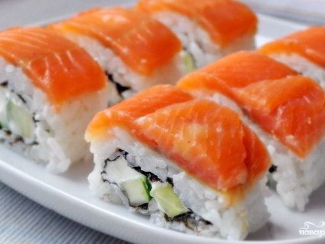 Рецепт суш филадельфия