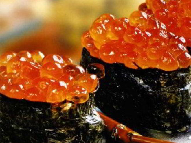 Рецепт суш икура