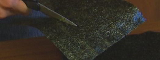 суши-лодочки с икрой. Шаг 5