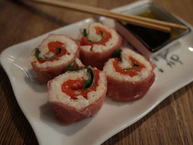 Рецепт суш по-итальянски