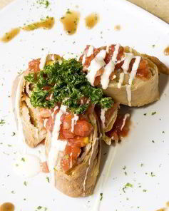 Суши по-мексикански с сальсой