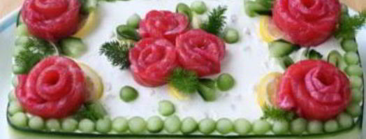 суши по-русски из красной рыбы. Шаг 12