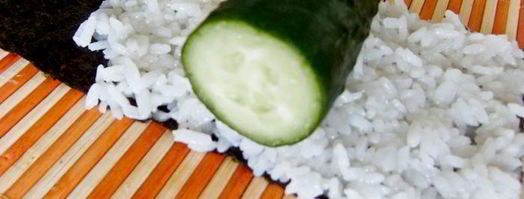 суши-ролл мозаика. Шаг 4