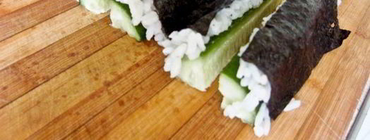 суши-ролл мозаика. Шаг 7