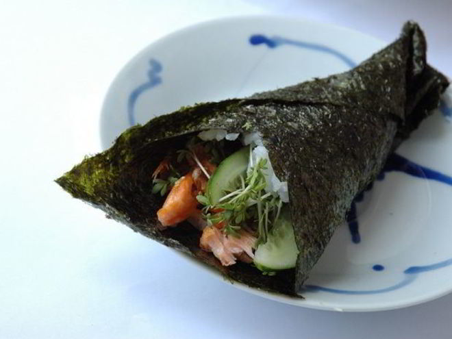 Рецепт суш-ролла с семгой