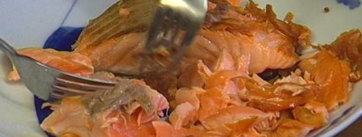 суши-ролл с семгой. Шаг 6