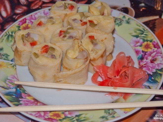 Рецепт суш-ролов по-украински