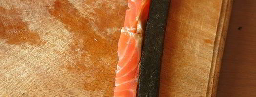 суши рыбки. Шаг 6