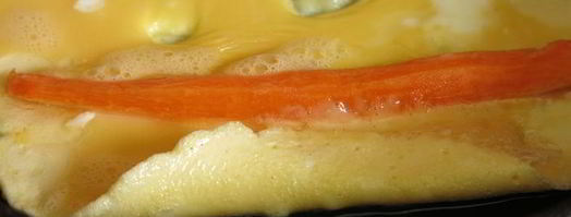 суши с омлетом цыплята. Шаг 11