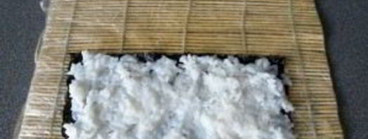 суши с семгой. Шаг 3