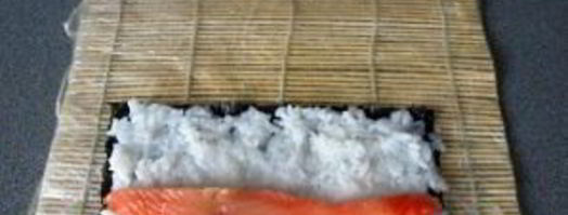 суши с семгой. Шаг 4