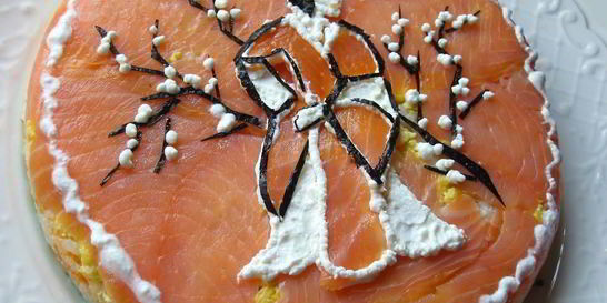 Суши-торт Японские мотивы