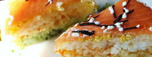 суши-торт японские мотивы. Шаг 15