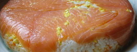 суши-торт японские мотивы. Шаг 9