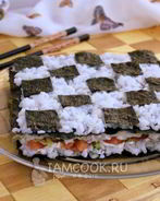 Суши торт закусочный