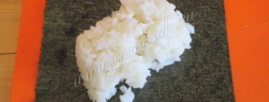 суши торт закусочный. Шаг 11