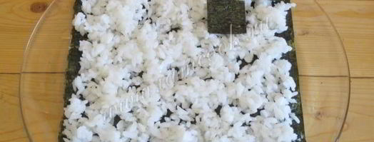 суши торт закусочный. Шаг 12