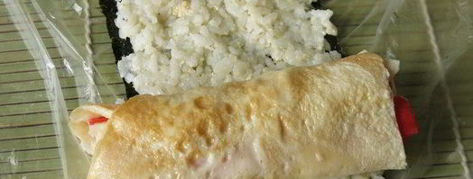 суши яблоки с крабовыми палочками. Шаг 16