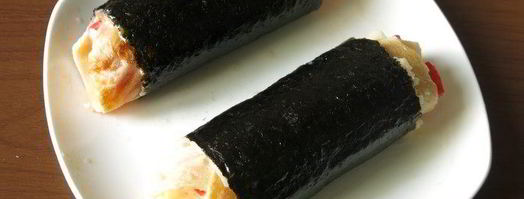 суши яблоки с крабовыми палочками. Шаг 19