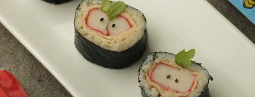 суши яблоки с крабовыми палочками. Шаг 23