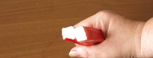 суши яблоки с крабовыми палочками. Шаг 7