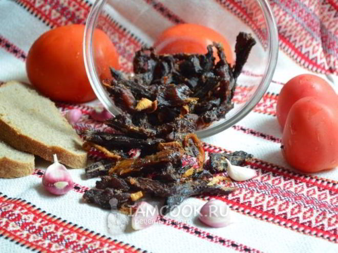 Рецепт вяленого куриного мяса в сушилке