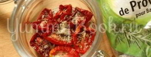 вяленые помидоры в электросушилке. Шаг 5