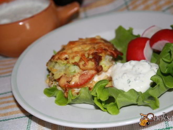 Рецепт кабачковых сэндвичей с начинкой из куриного филе