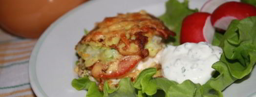 кабачковые сэндвичи с начинкой из куриного филе. Шаг 12