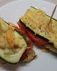 Кабачковые сэндвичи