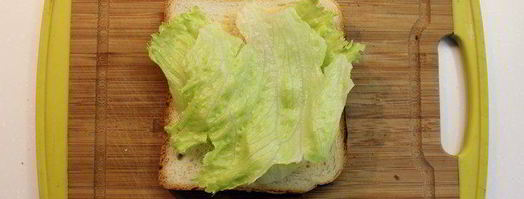 клаб-сэндвич с беконом, яйцом и сыром. Шаг 5