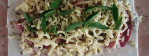 ленивый стромболи — итальянский сэндвич. Шаг 7