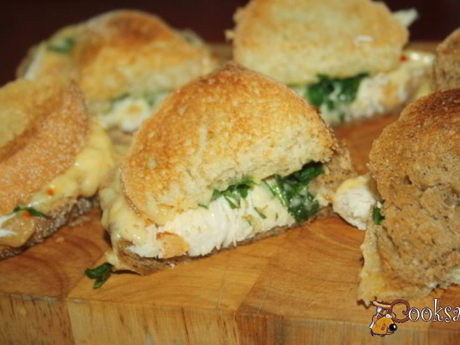 Рецепт сочных сэндвичей с курицей