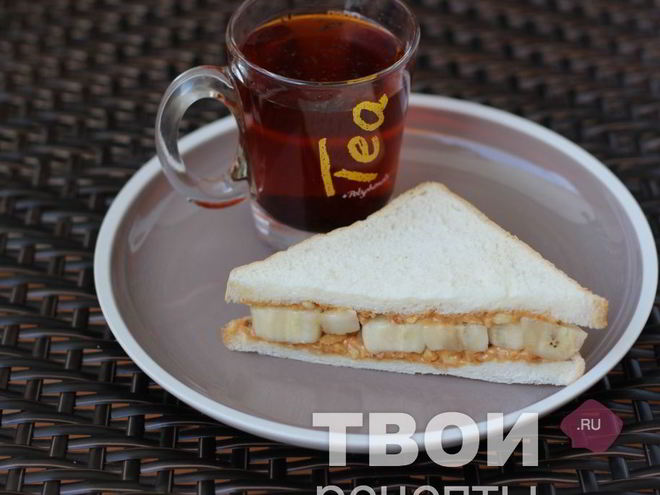 Рецепт сэндвича с бананом