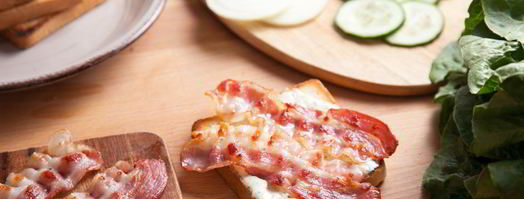 сэндвич с беконом и сыром. Шаг 9